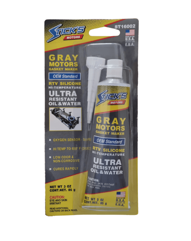 Cola Silicone Alta Temperatura Gray Sticks Motors - 85g