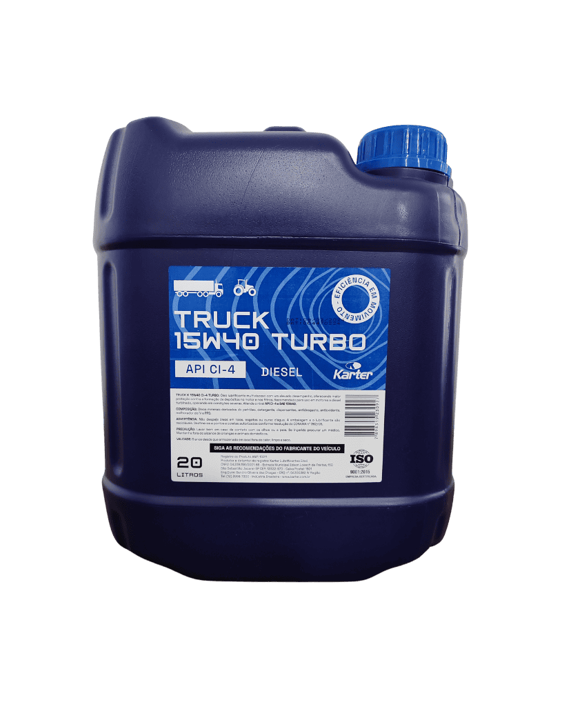 Balde Óleo Motor 15w40 Karter Truck Ci4 20 Litros