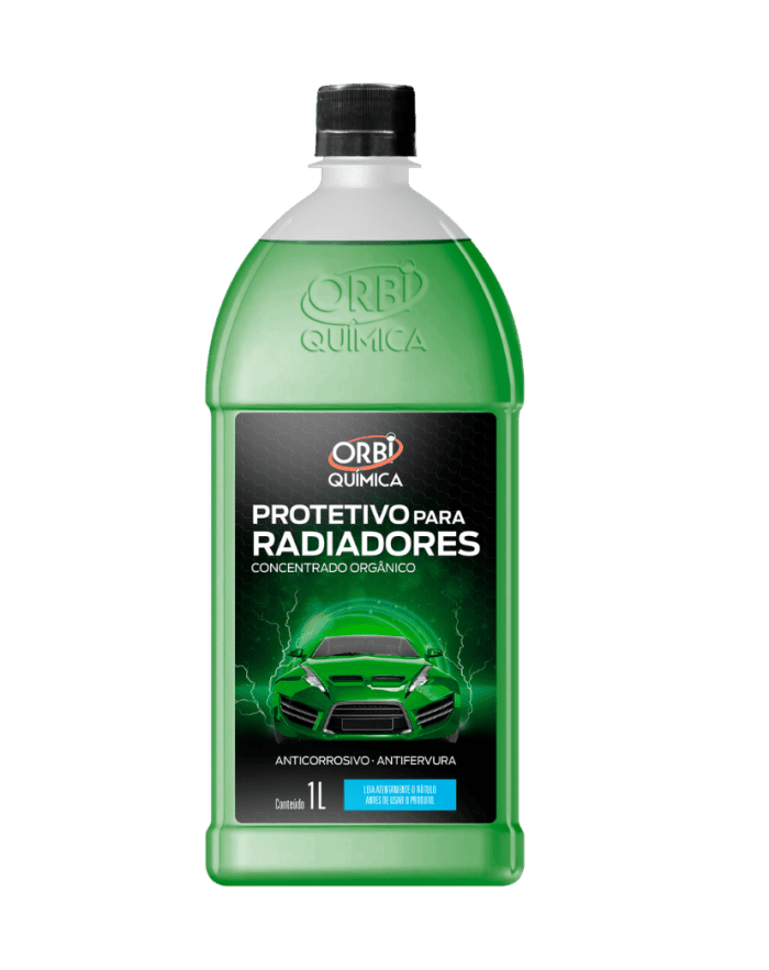 Aditivo Concentrado Orgânico Radiador Verde - Orbi 6081 Aditivo Concentrado Orgânico Radiador Verde - Orbi 6081
