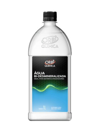 Água Bi-desmineralizada Radiador E Bateria 1 L - Orbi