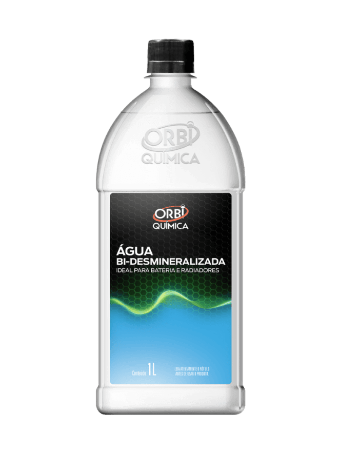 Água Bi-desmineralizada Radiador E Bateria 1 L - Orbi Água Bi-desmineralizada Radiador E Bateria 1 L - Orbi