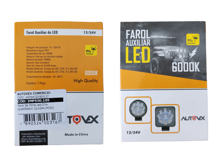 Farol Auxiliar Autovex IMP550185 foto 3