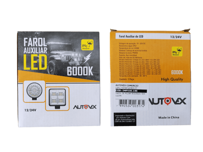 Farol Auxiliar Autovex IMP550186 Foto 3