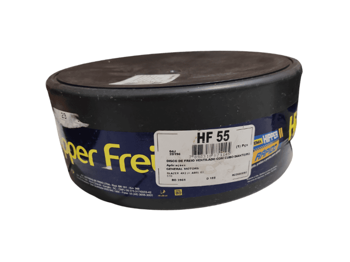 Disco de Freio GM Blazer S10 4x2 ano 97 ate 2011 hipper hf 55 foto 1