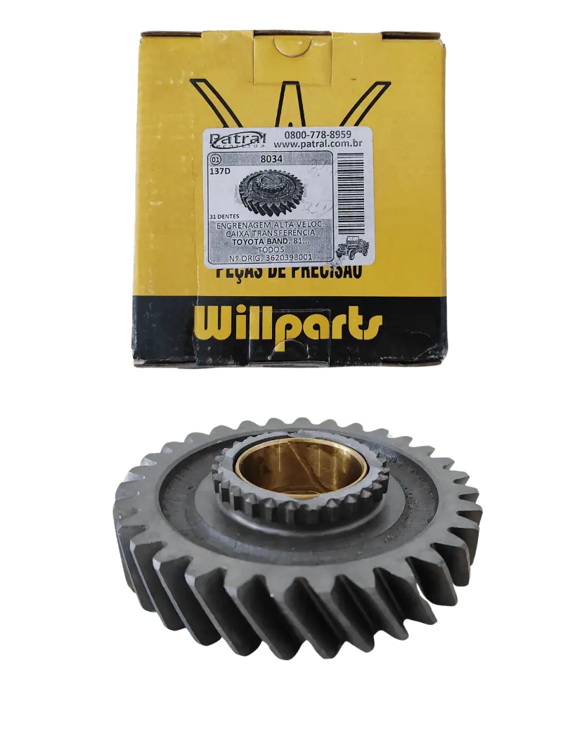 Engrenagem Caixa Transferência TY Bandeirantes 81> Alta- 31D