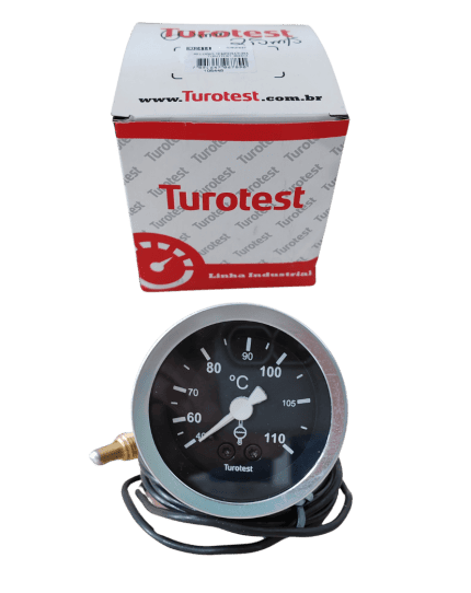 Relógio Temperatura Mercúrio Universal 60mm - M14 2,50MT