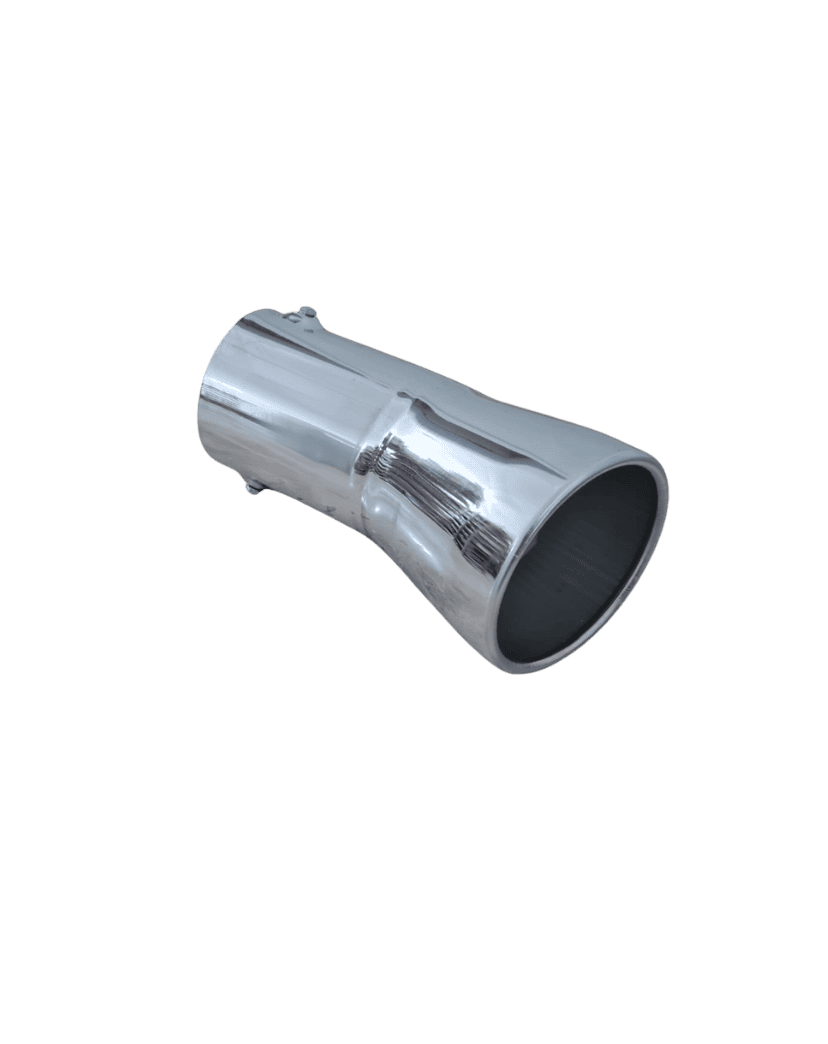 Ponteira Cromada Curva - 290MM 4"- PTM-2001