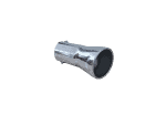 Ponteira Cromada Curva - 41/2" 290MM - PTM-2002