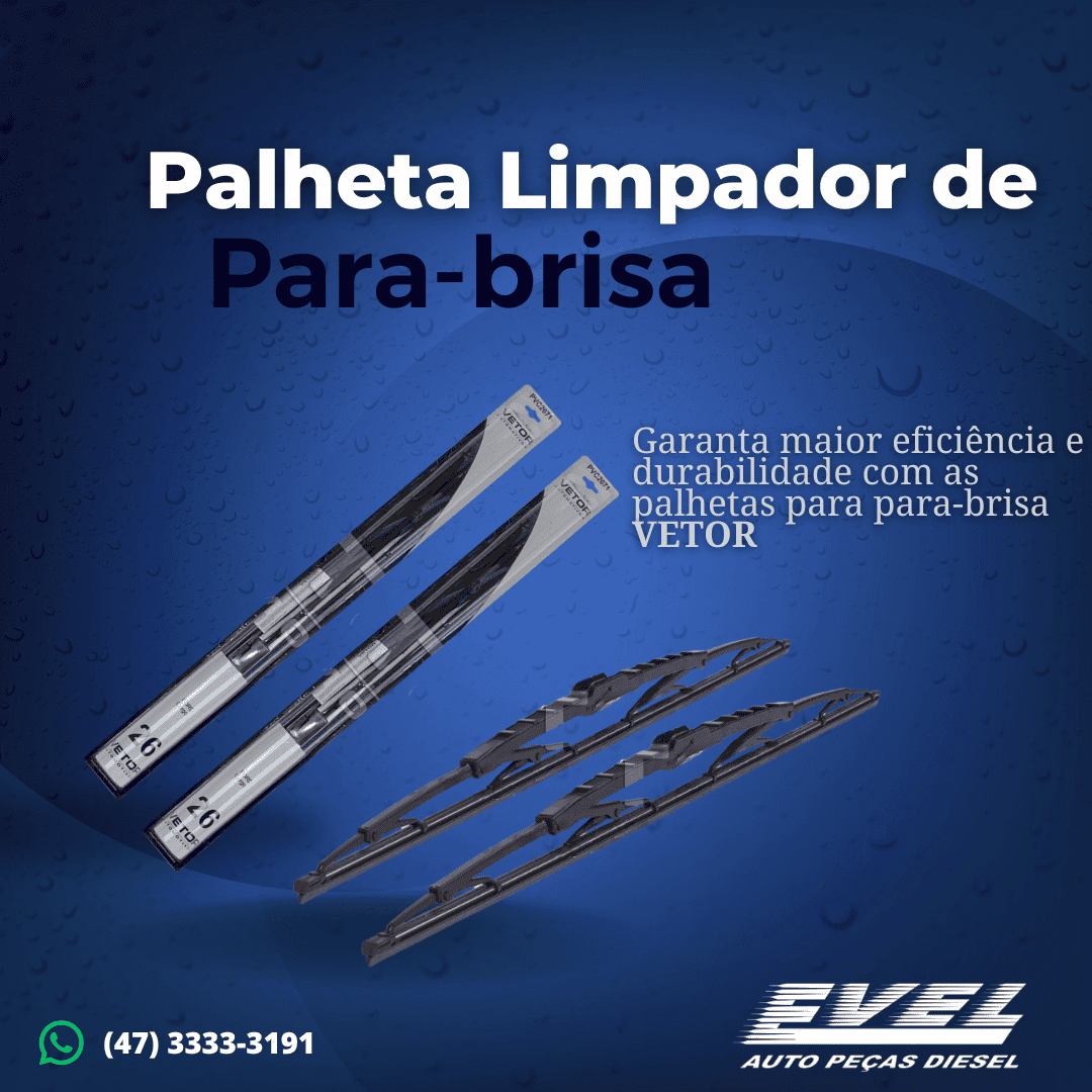 Post palheta limpador de Para brisa