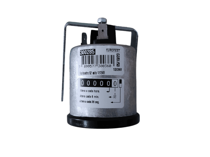Relogio Horimetro Universal Sem Ponteiro 12V 24V 52MM Turotest 300285 foto 1