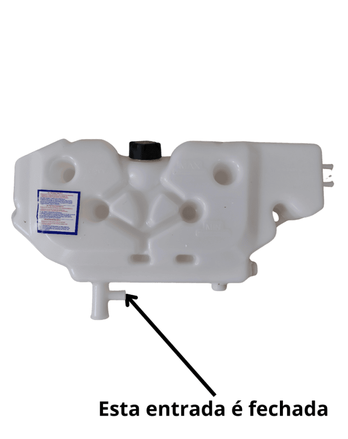 Reservatorio de Agua Radiador Ford Cargo Eletronico com 2 Retornos Cipla 6647 foto produto