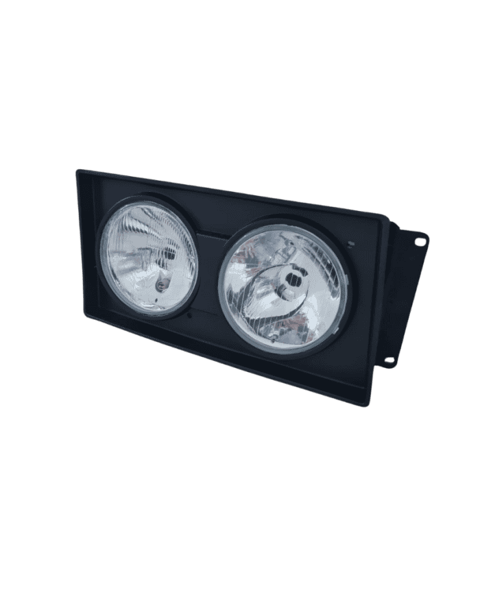 Farol VW Cam Pesado 00> Moldura Preta Duplo - H1/H1 / LD - FW-131