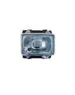 Farol MB 1113/1313/1515/2013/1935 83/92 Cara Preta Retangular Alto/Baixo - H4 /LE - FM-193LE