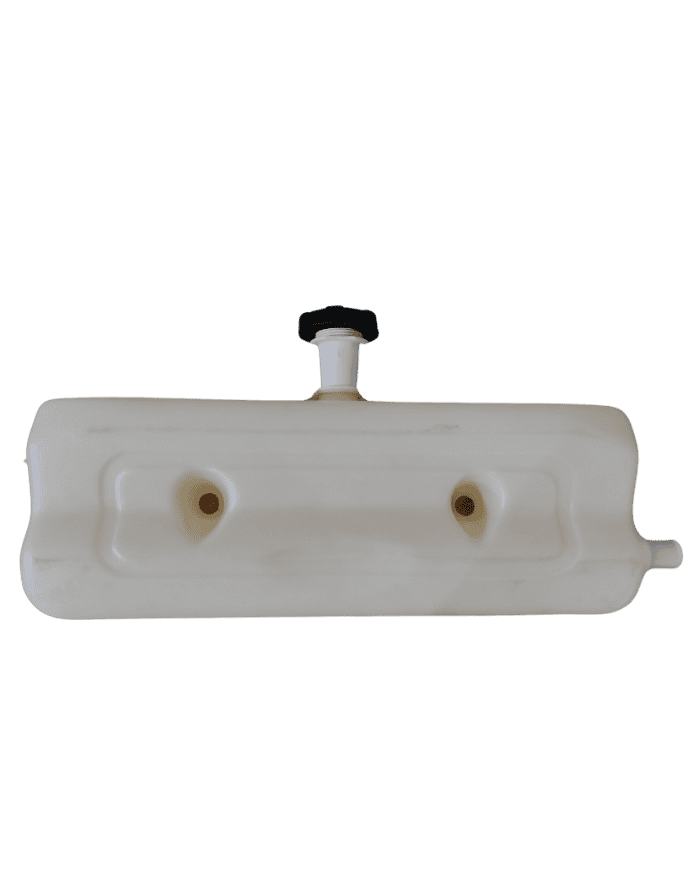 Reservatorio de Agua Radiador Scania serie 4 com tampa QUADRADO Reserplastic 000307 foto 1