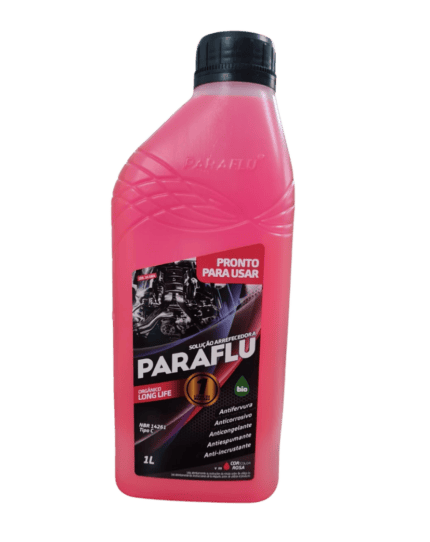 Aditivo Radiador Paraflu Hibrido Concentrado P/ Para Uso - Rosa 1LT