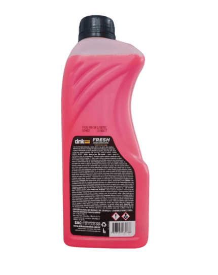 Aditivo Radiador DNK Fresh Long Life Organico Concentrado P/ Para Uso - Rosa 1LT