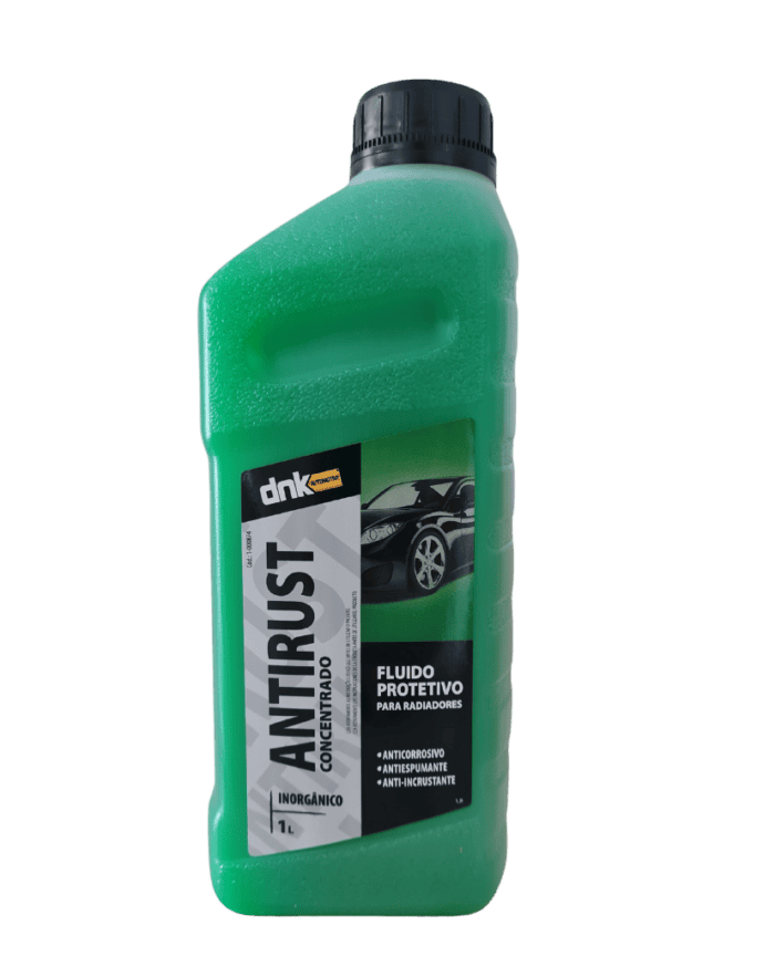 Aditivo para Radiador DNK Antirust Protetivo Concentrado -1Litro - Rosa / Verde