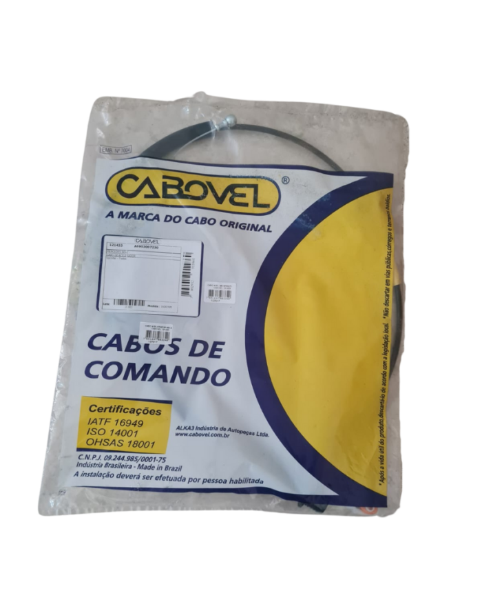 Cabo Acelerador MB Sprinter 310/312 Todos - 1600MM - Cabovel 121433