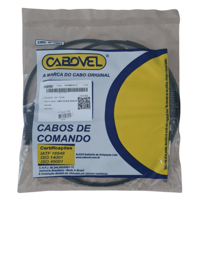 Cabo Acelerador VW 7100/8100/8140/12140 94>00/8120/8150/9150 00>-1499MM - Cabovel 111090