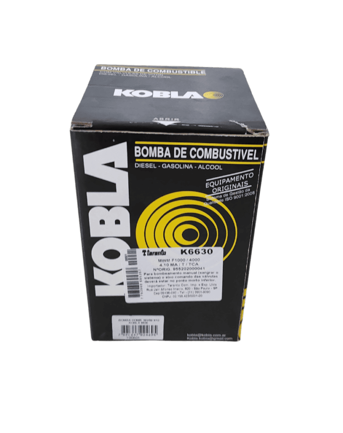 Bomba Combustivel MWM X10 97 FD F1000 F4000 VW 4CIL Kobla 6630 foto 2