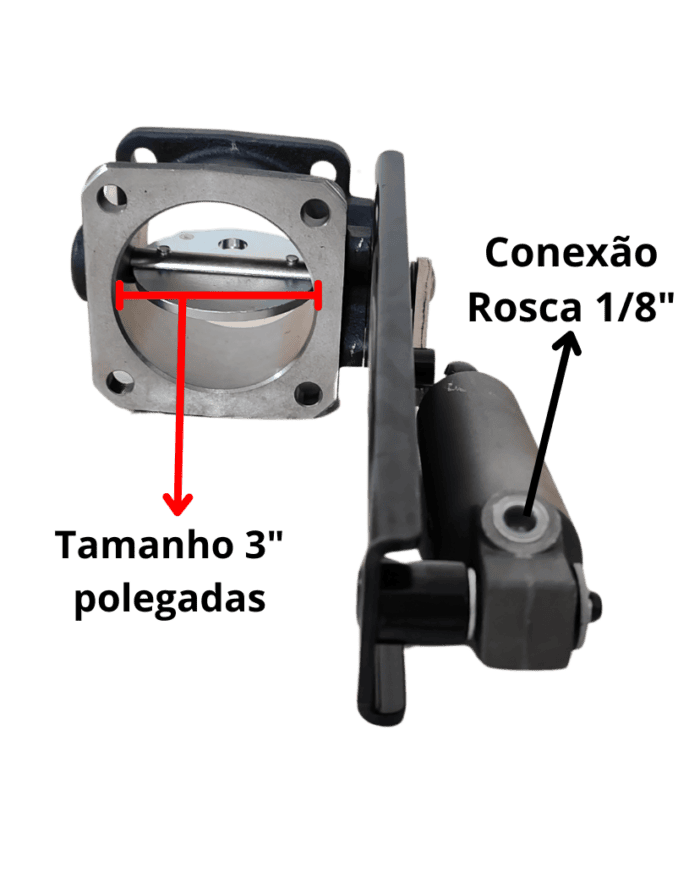 Freio Motor Agrale W8 W9 FD Cargo 814 815 915 VW 8140 8150 9150 3 polegadas COMPLETO Cipec 005081 foto 2 1