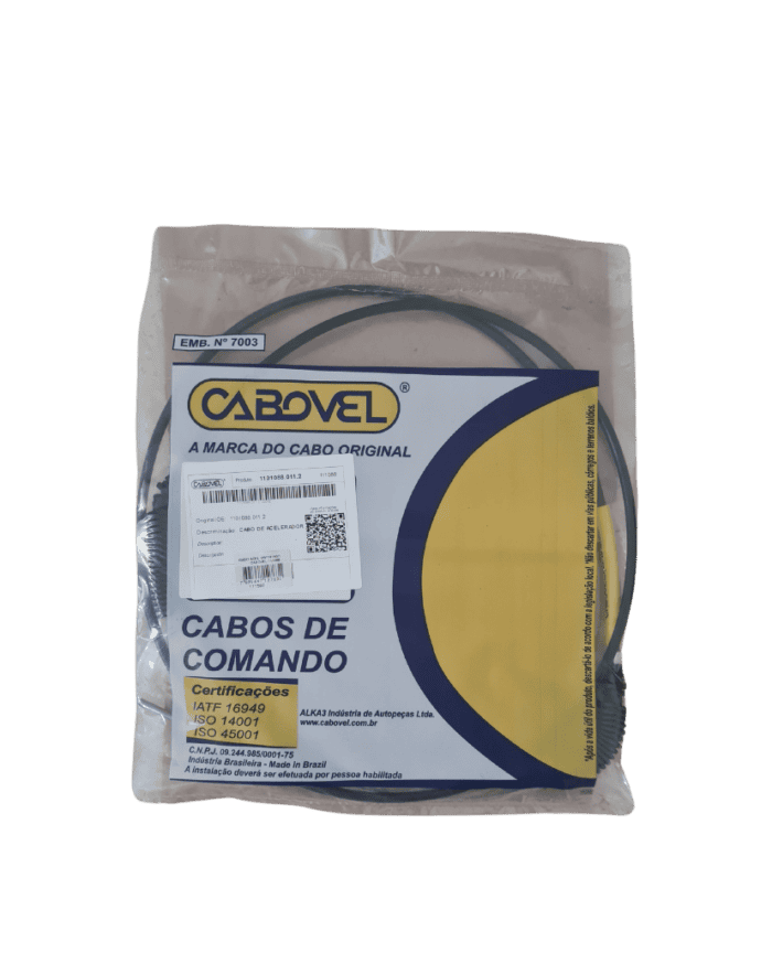 Cabo Acelerador VW 14150/14200/Ônibus MT Cummins 91/95 - 1836MM - Cabovel 111088