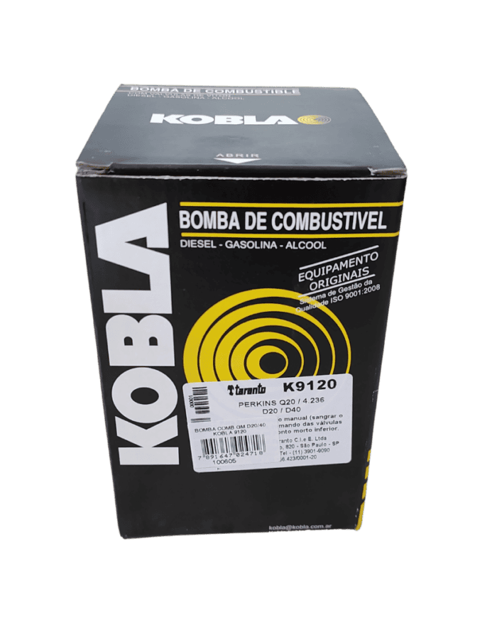 Bomba Combustível GM D20-40 ano 91 PERKINS 4236-Q20B-90HP- - 4F- KOBAL 9120 - foto 2 Bomba Combustivel GM D20 40 ano 91 PERKINS 4236 Q20B 90HP 4F KOBAL 9120 foto 2