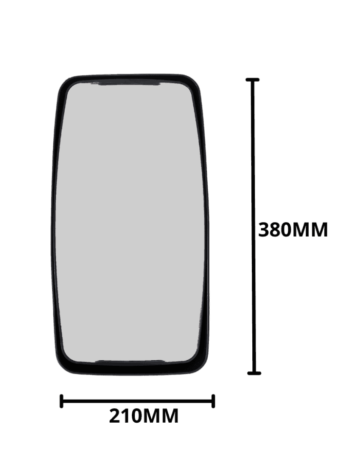 Espelho Retrovisor FD Cargo 815E 816E 1119 LE LD Plano 210X380MM Bepo D676 foto produto