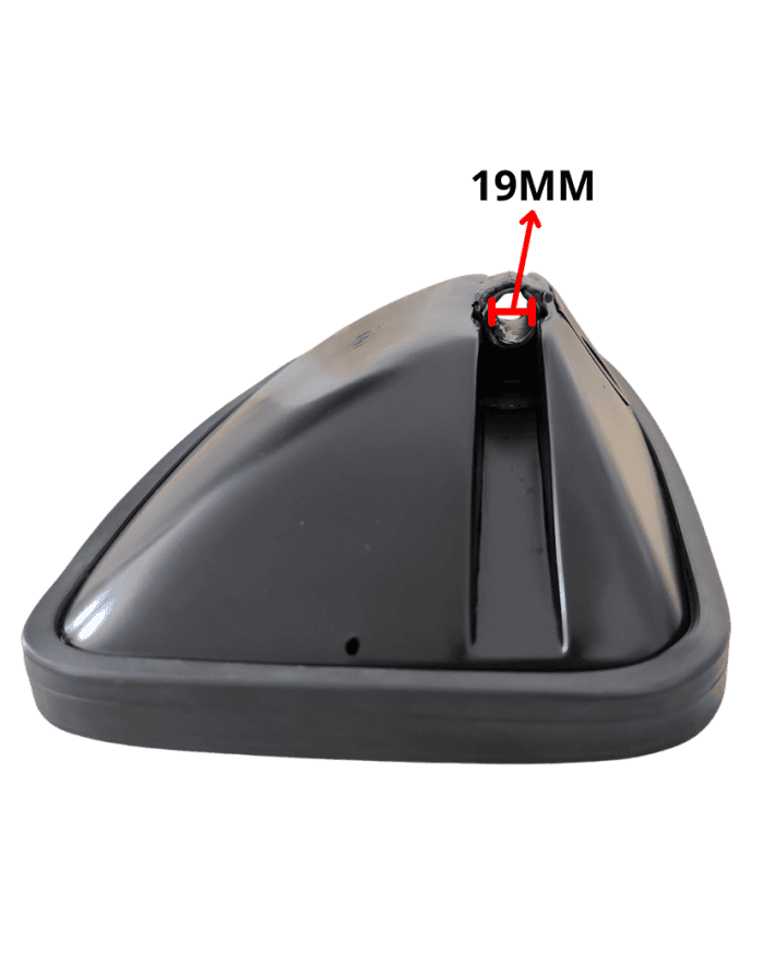 Espelho Retrovisor Plano MB 709 712 VW 690 790 11130 MEDIO 180X310MM 19MM foto 2