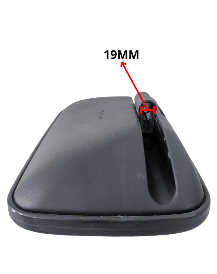 Espelho Retrovisor MB 709 710 912 VW 8120 8140 8150 DELIVERY CONVEXO 310X180MM Bepo M026H foto 2