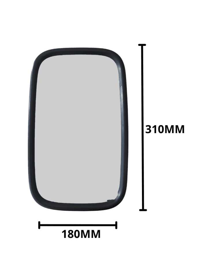 Espelho Retrovisor MB 709 710 912 VW 8120 8140 8150 DELIVERY CONVEXO 310X180MM Bepo M026H foto produto