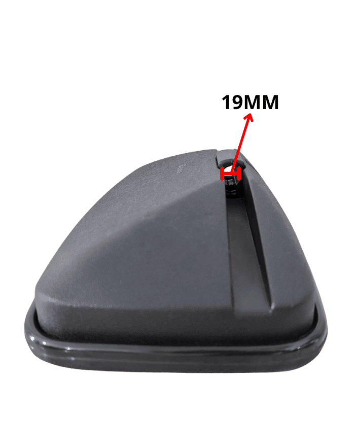 Espelho Retrovisor MB 712C 914C 1620 TDS HPN 00 LD PLANO 19MM Com BIFOCAL CONVEXO 210X430MM Bepo M 026F foto 2