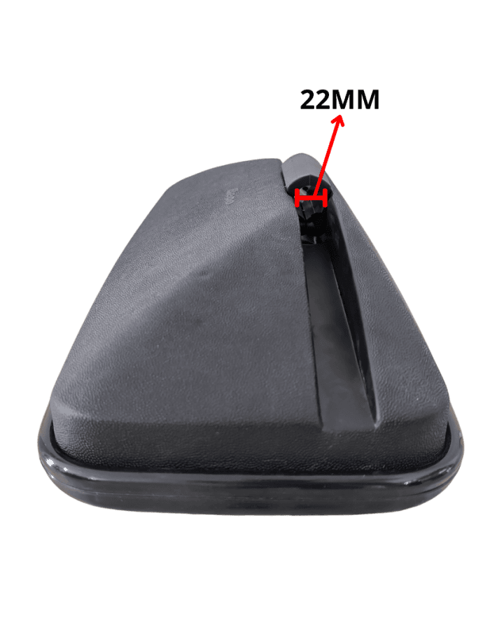 Espelho Retrovisor MB Accelo 715C 915C 815 1016 LD LE CONVEXO 22MM 210X430MM Bepo M 026N foto 2