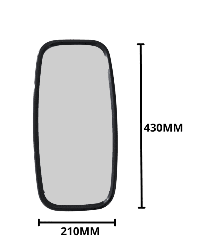 Espelho Retrovisor MB Accelo 715C 915C 815 1016 LD LE CONVEXO 22MM 210X430MM Bepo M 026N foto produto