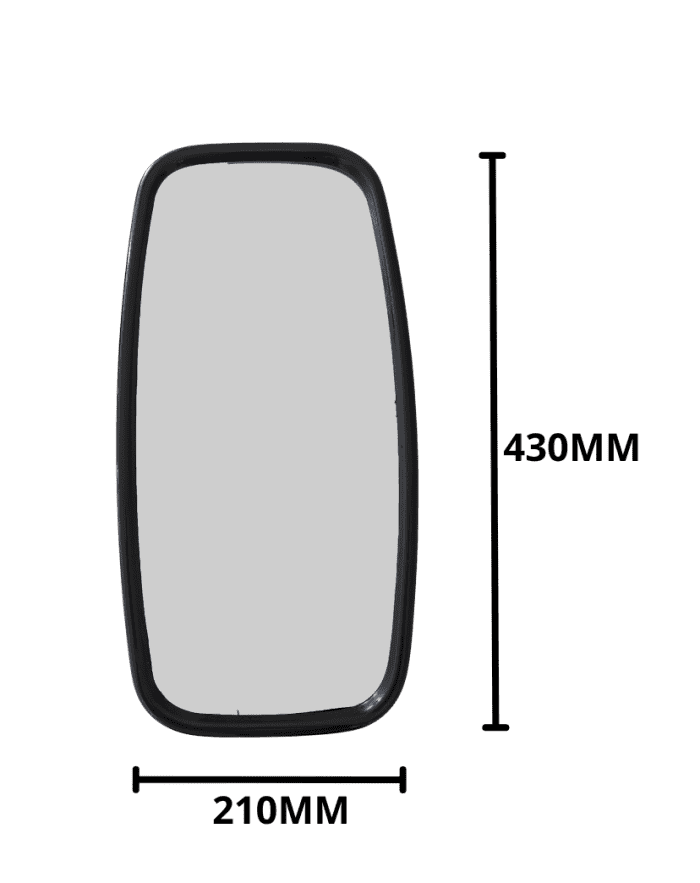 Espelho Retrovisor MB HPN 1620 2000 LELD CONVEXO 19MM - 210X430MM - BEPO M-026E - foto produto Espelho Retrovisor MB HPN 1620 2000 LELD CONVEXO 19MM 210X430MM BEPO M 026E foto produto