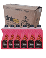 Kit 6 Aditivos Para Radiador Pronto Para Uso DNK Fresh Long Life Orgânico Concentrado - 1 L