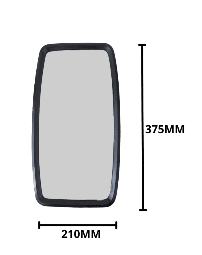 Espelho Retrovisor FD CARGO 10 VW 5140 8150 8160 9150 17210 LD LE PLANO 19MM 375X210MM BEPO W 905 foto produto