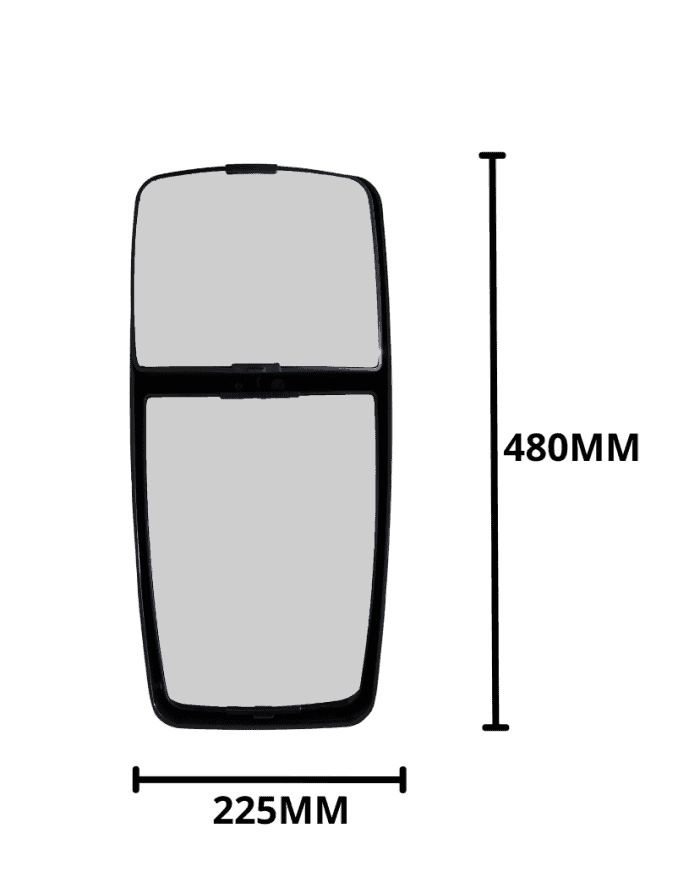 Espelho Retrovisor VW Constellation 12 LD Convexo Com BIFOCAL BEPO W 899 foto produto