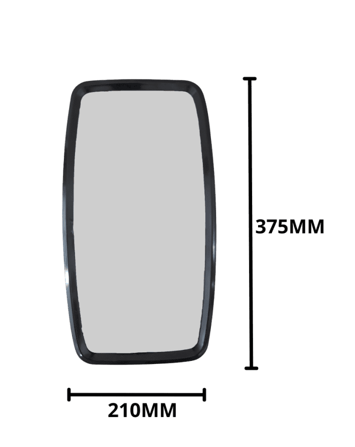 Espelho Retrovisor VW DELIVERY 5140-8150-8160-9150-17210-18310-31310 LE-LD CONVEXO 19MM 375X210MM - Bepo W-914 - foto produto Espelho Retrovisor VW DELIVERY 5140 8150 8160 9150 17210 18310 31310 LE LD CONVEXO 19MM 375X210MM Bepo W 914 foto produto