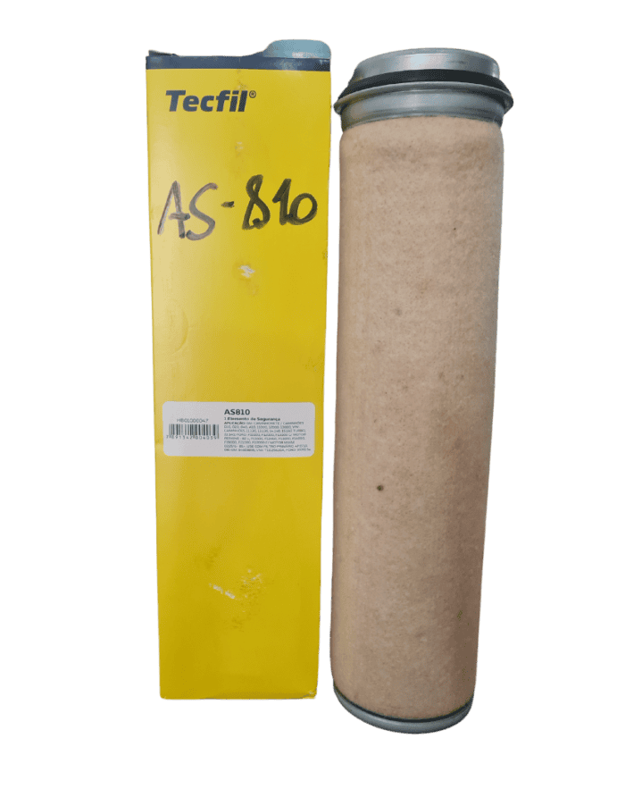 Filtro de Ar FD F11000/22000/GM D10/20/40/MB 710/712/912 - Secundário / TECFIL AS-810 Filtro de Ar FD F11000/22000/GM D10/20/40/MB 710/712/912 - Secundário / TECFIL AS-810