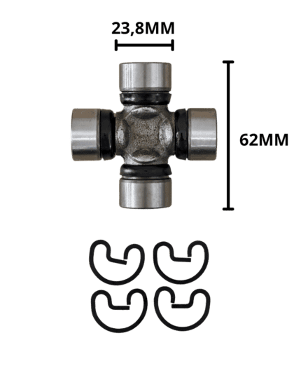Cruzeta Cardan Diversos - 23,8X62MM