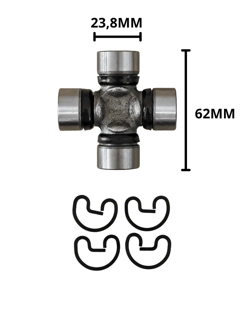 Cruzeta Cardan Diversos - 23,8X62MM / ZM 3500102