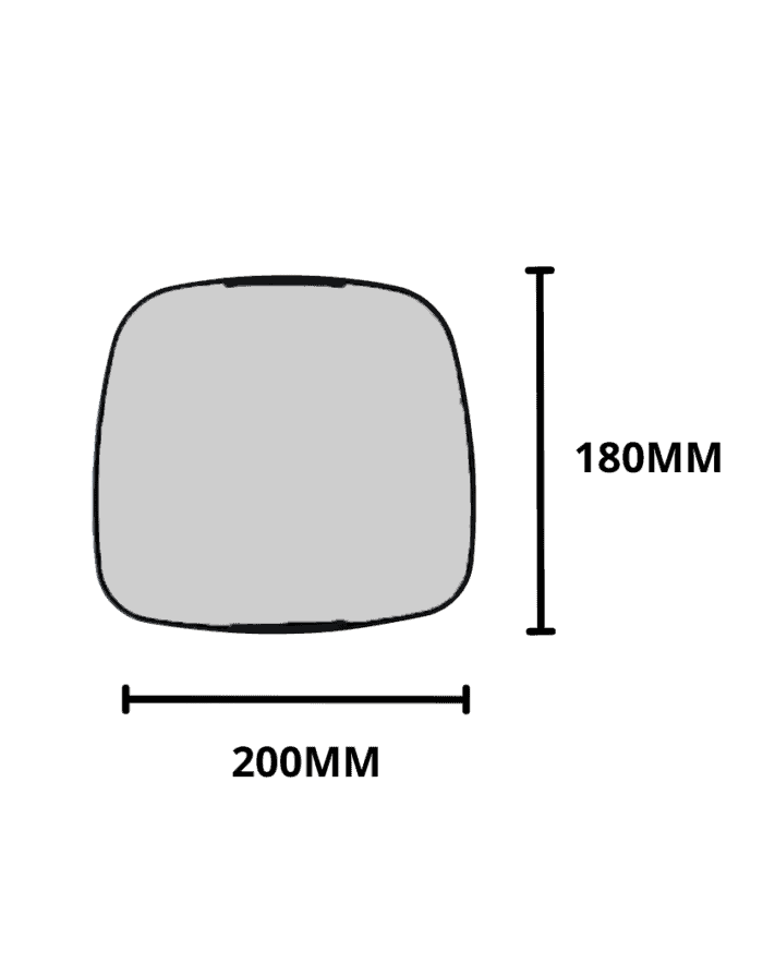 Espelho Retrovisor Scania P94 124 LD Convexo Menor BEPO S 255 BEPO S 256 foto produto