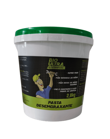 Pasta Desengraxante Para Mãos Limpa Graxa Bio Ultra - 2,8KG
