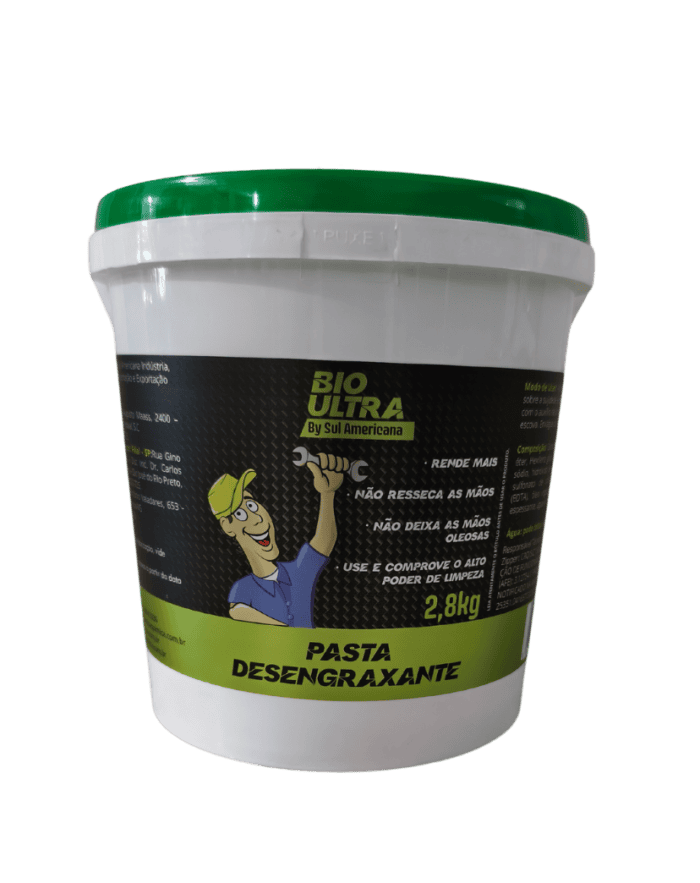 Pasta Desengraxante Para Mãos Limpa Graxa Bio Ultra - 2,8KG Pasta Desengraxante Para Mãos Limpa Graxa Bio Ultra - 2,8KG