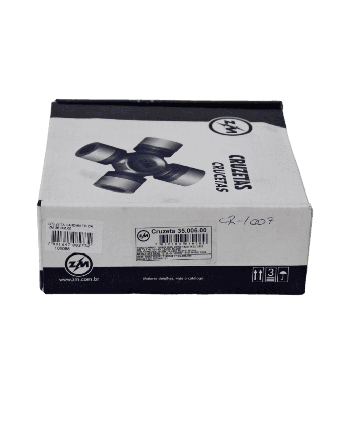 Cruzeta Cardan FD Cargo 2428 MB 1618 1620 VW 24250 TRACAO TRUCK 476X135MM ZM 3500600 foto 1