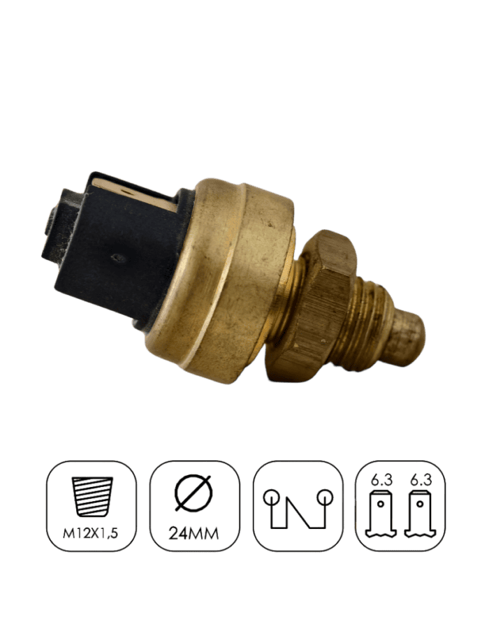 Interruptor Caixa de Transferência Scania 111/112 - M12X1,5MM / Marflex 7600 - IMAGEM 1 Interruptor Caixa de Transferência Scania 111/112 - M12X1,5MM / Marflex 7600