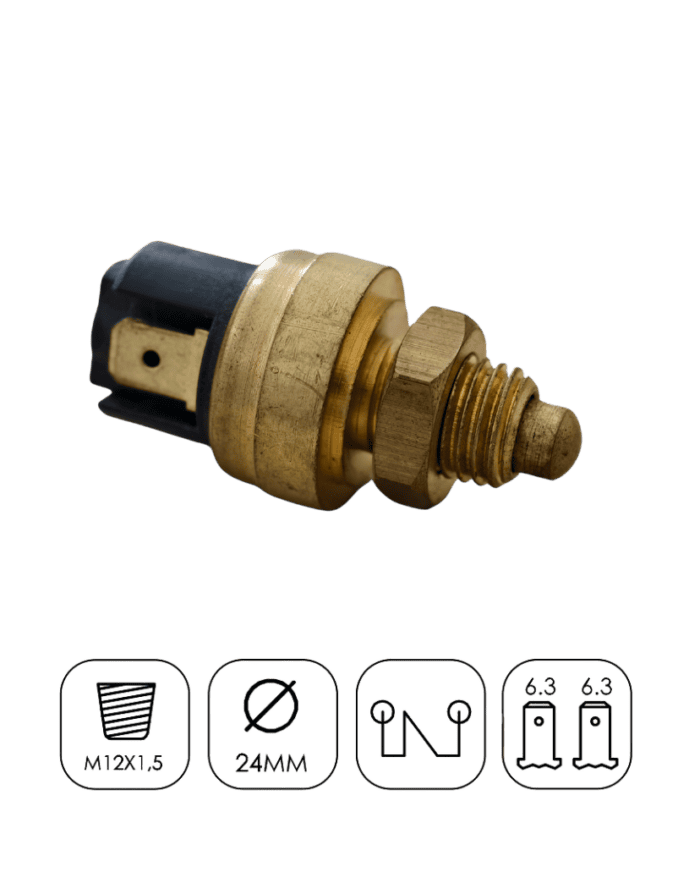 Interruptor Caixa de Transferência Scania 111/112 - M12X1,5MM / Marflex 7600- IMAGEM 2 Interruptor Caixa de Transferência Scania 111/112 - M12X1,5MM / Marflex 7600