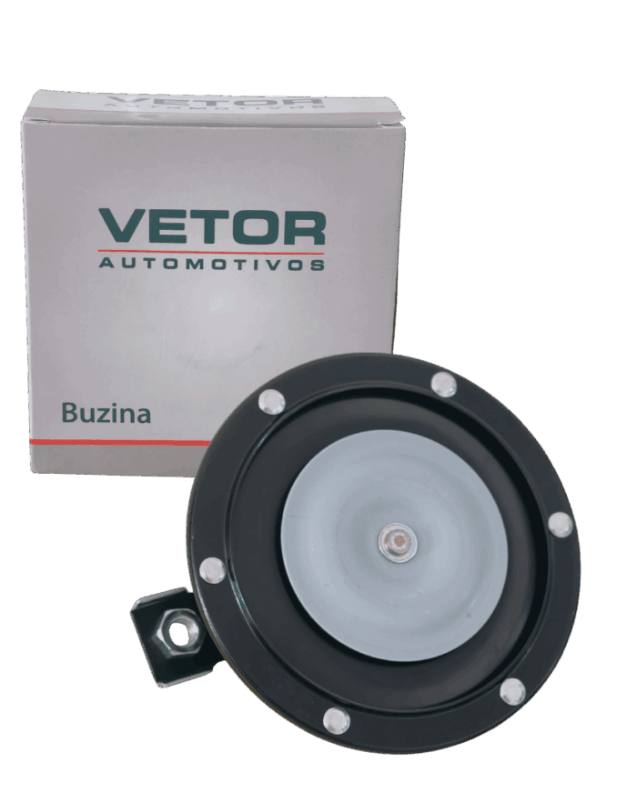 Buzina Elétrica Bi Bi Individual 2T 24V - 125MM / Vetor VT-113 - IMAGEM 1 Buzina Elétrica Bi Bi Individual 2T 24V - 125MM / Vetor VT-113