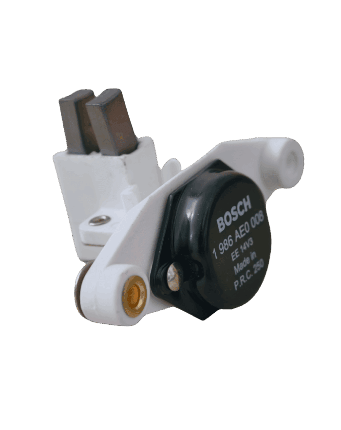 Regulador de Voltagem Alternador MB/Agrale /CBT - 12V 55AMP / BOSCH 9190087027 IMAGEM 2 Regulador de Voltagem Alternador MB/Agrale /CBT - 12V 55AMP / BOSCH 9190087027